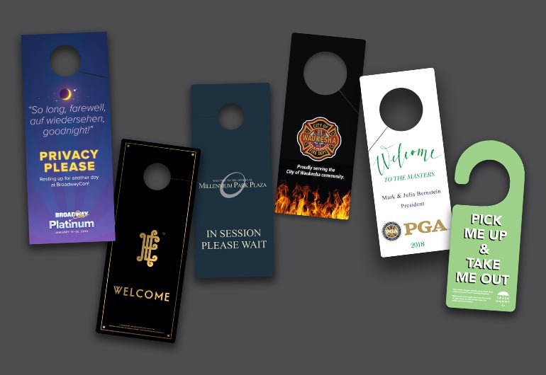 Door Hanger Printing Plastic Printers