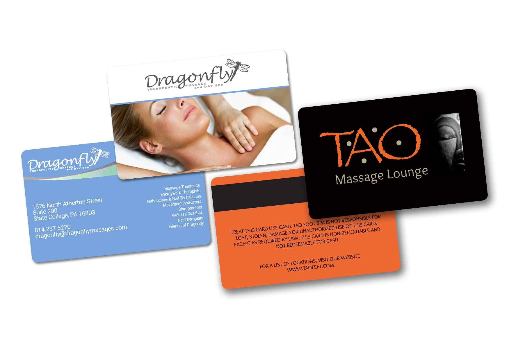 Massage Marketing - Massage Gift Card, Business Cards & more!