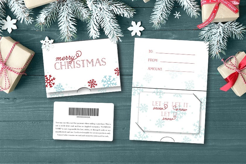 Customizable Gift Certificate Template - Instant Download