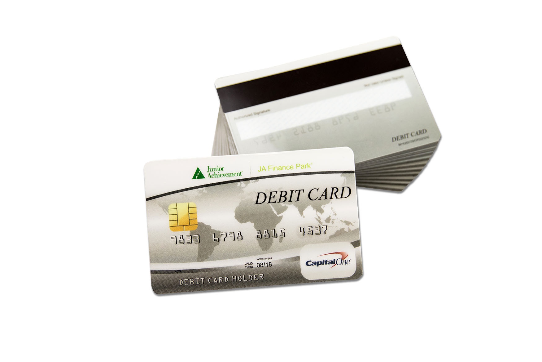 Junior Achievement Faux Debit Card