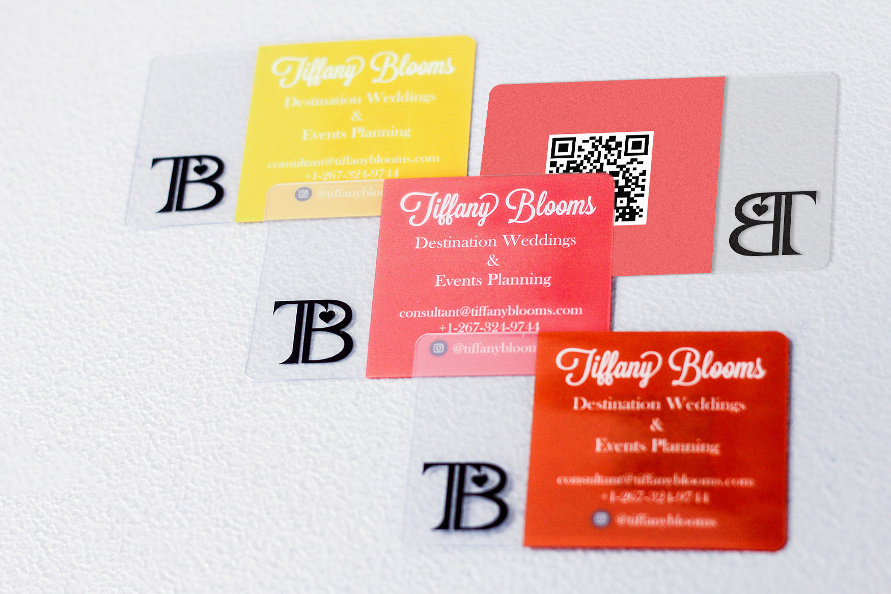 Tiffany Blooms Business Cards