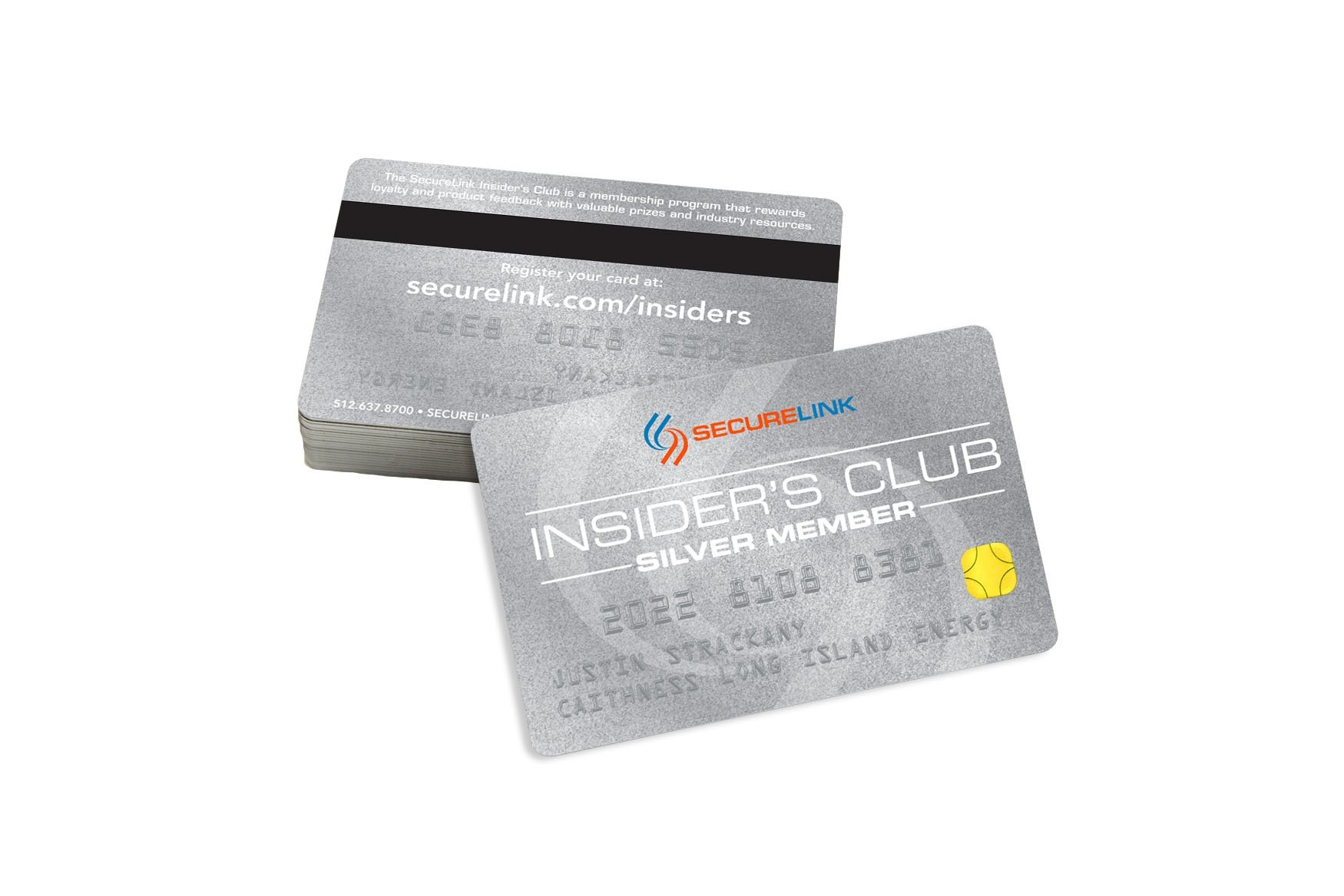 Secure Link Silver Membership Card