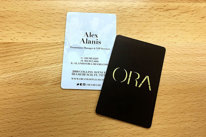 ORA Business Cards