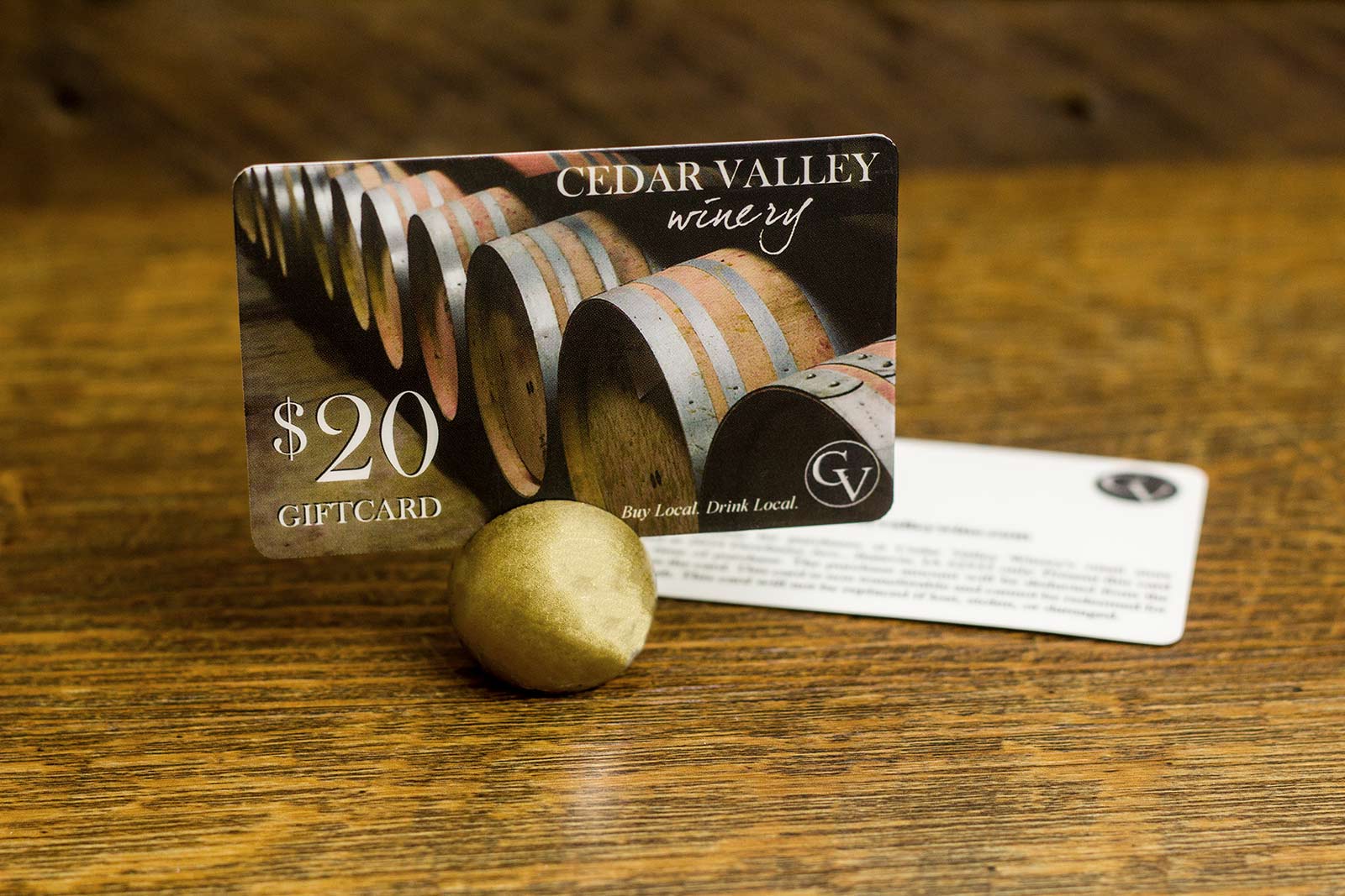 Cedar Valley Winery Gift Cards