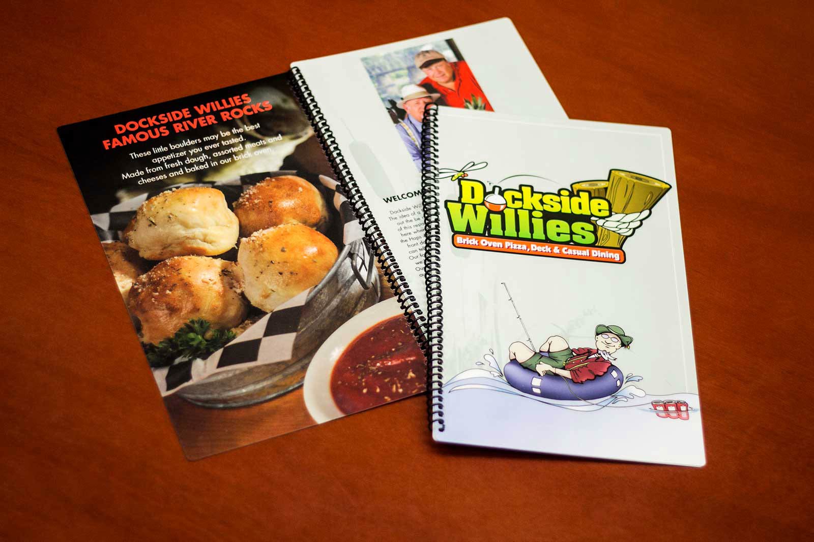 Dockside Willies Menu