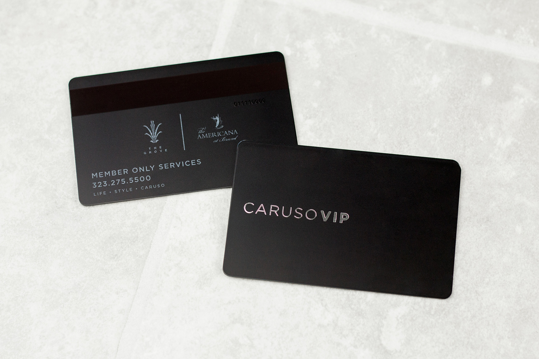 Caruso VIP Cards