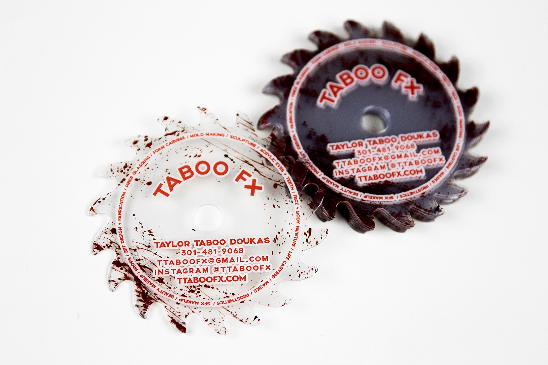 Taboo FX Business Cards