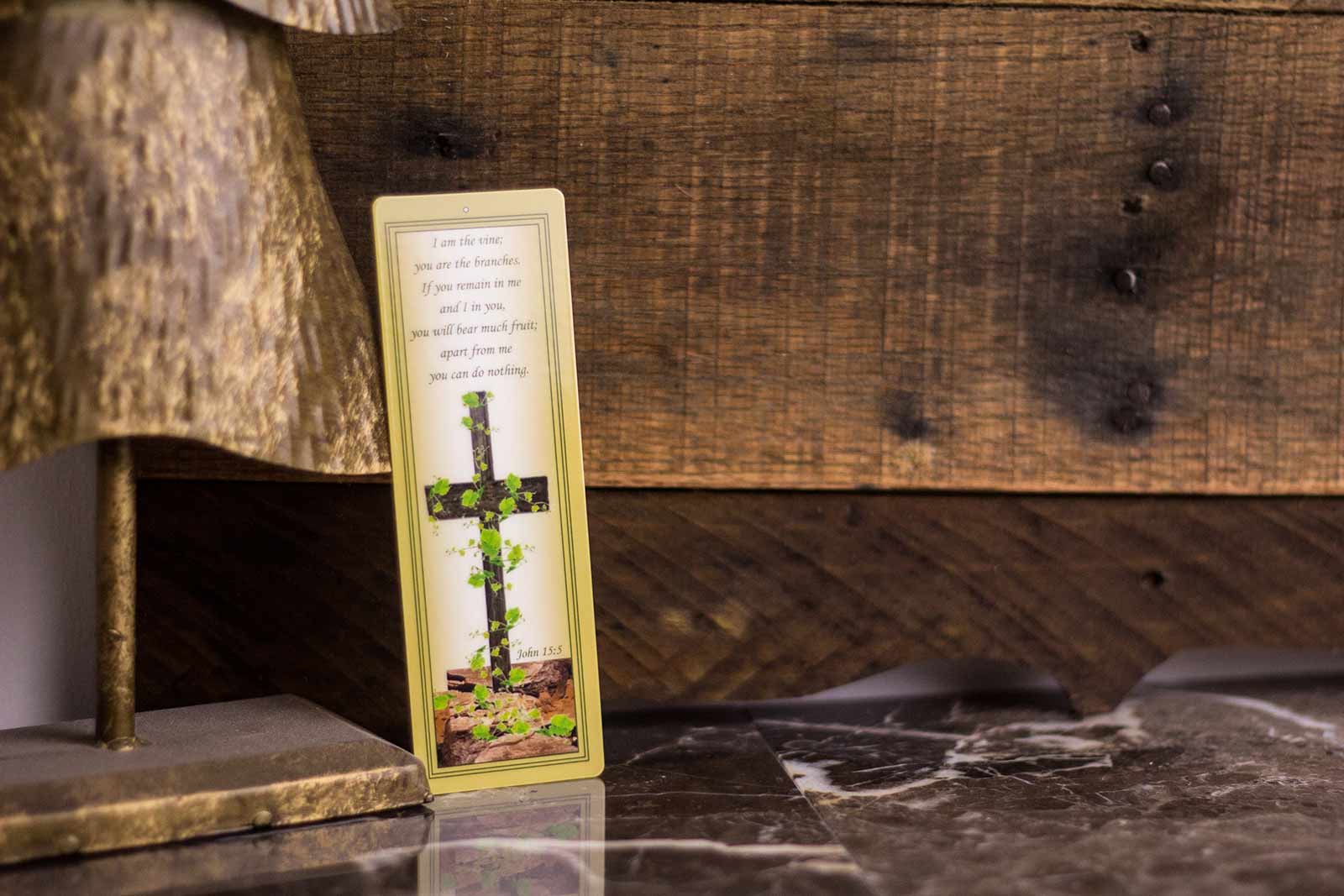 Vine Cross Bookmark