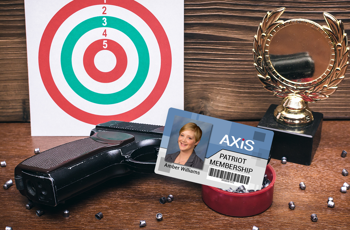 Axis Shooting Range ID Cards