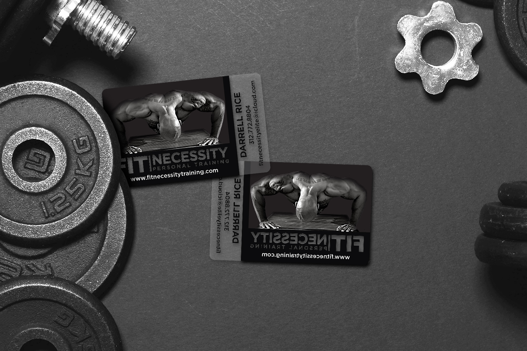 Fit Necessity Personal Training Business Cards