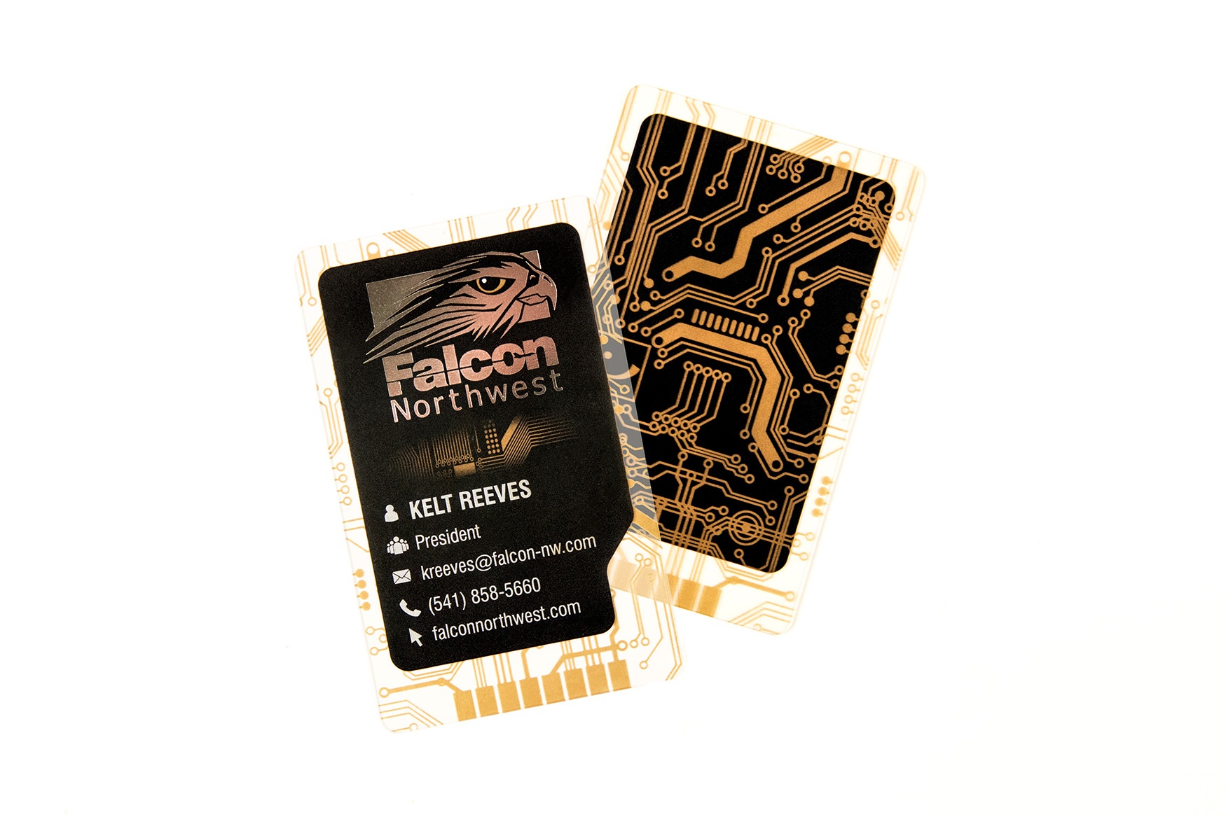 Falcon Northwest Technology Business Cards