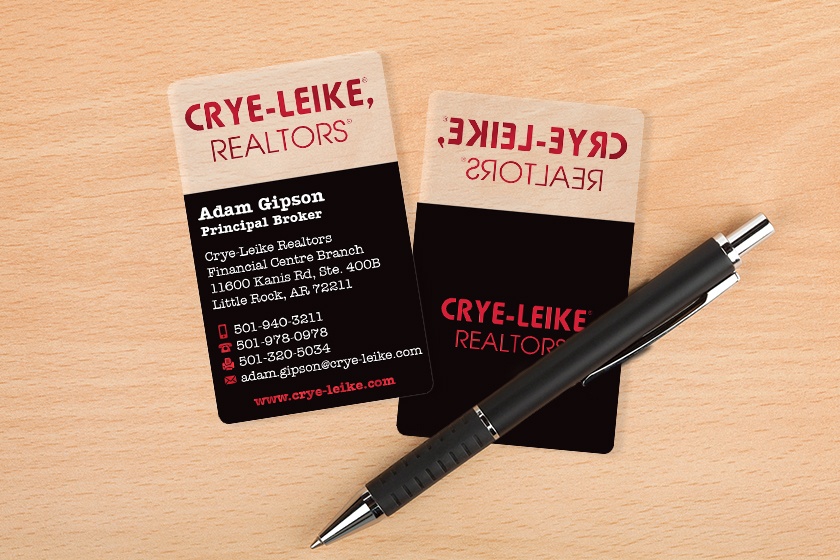 Crye-Leike Realtor Business Cards