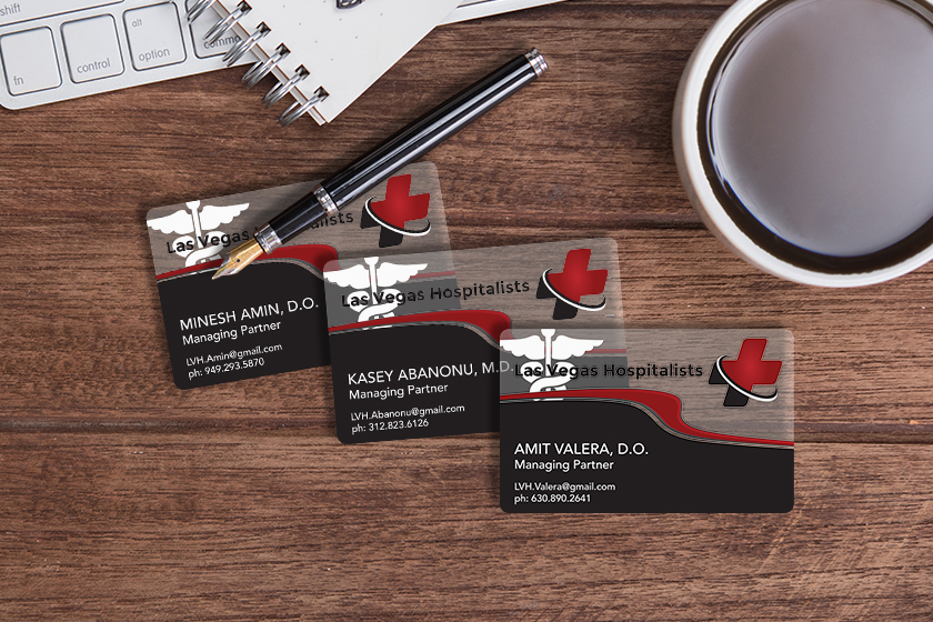 Las Vegas Hospitalists Business Cards