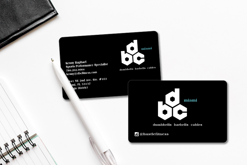 DBC Fitness Business Cards