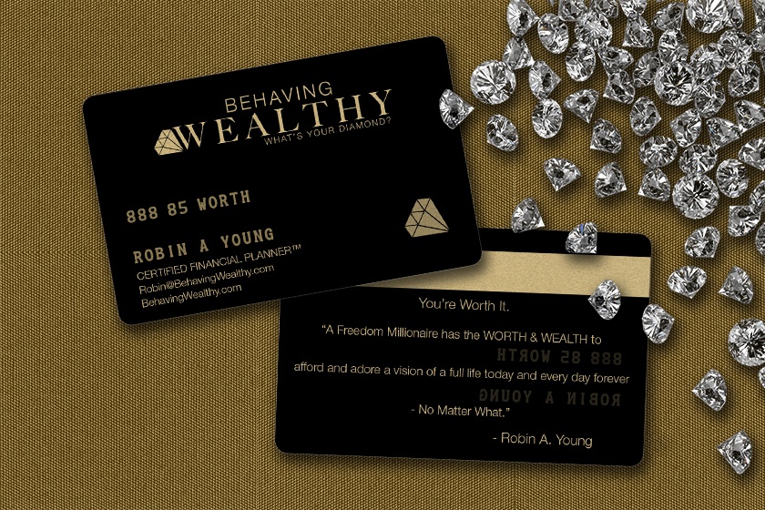 Behaving Wealthy Business Cards