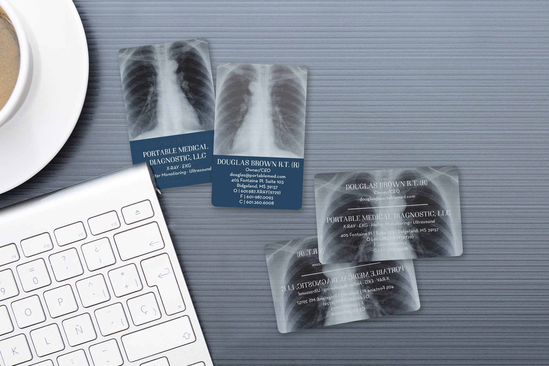 Portable Medical Diagnostic, LLC Business Cards