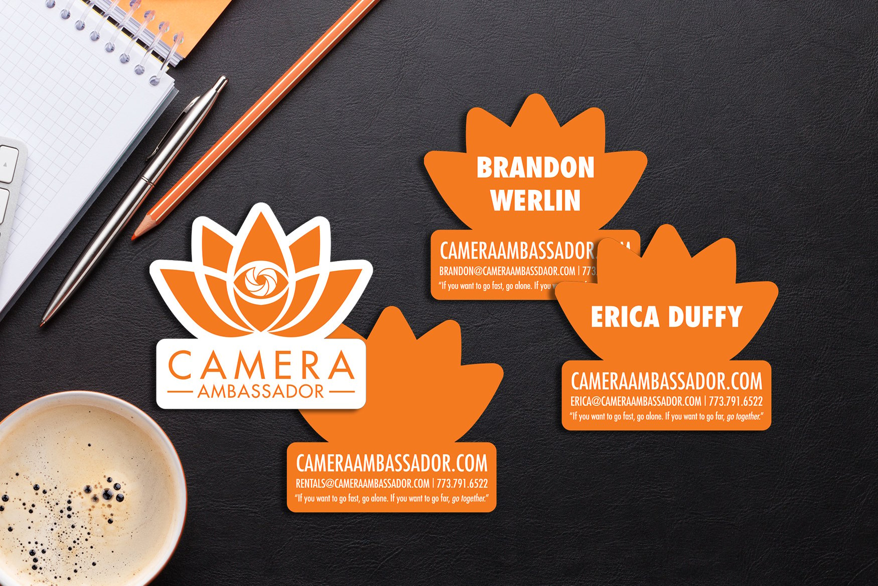 Camera Ambassador Business Cards