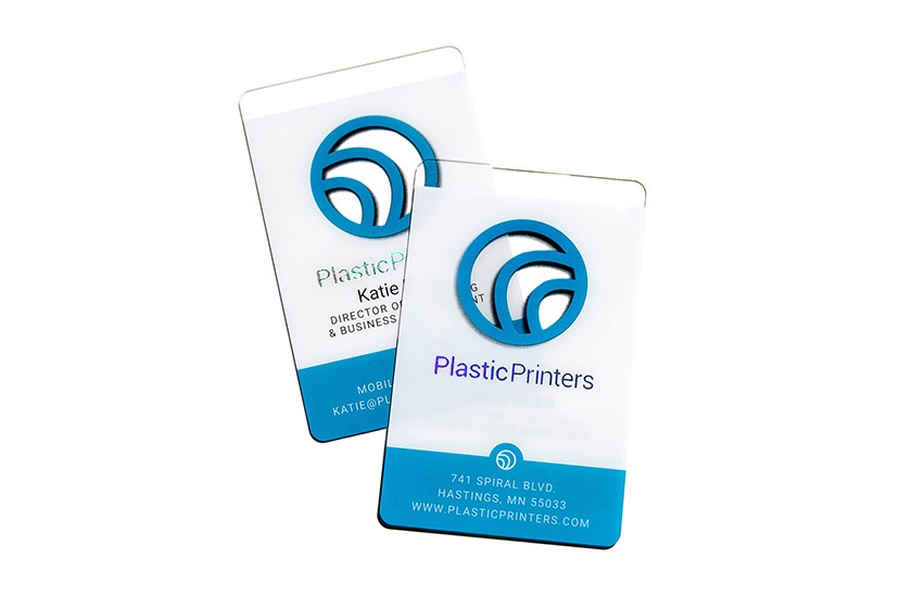 Plastic Printers Clear Plastic Business Cards