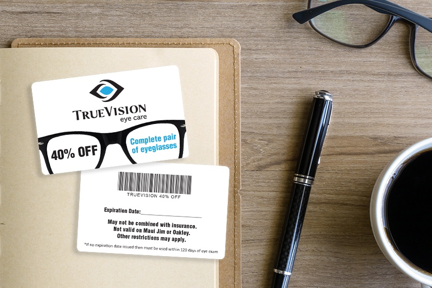 TrueVision Eye Care Discount Card