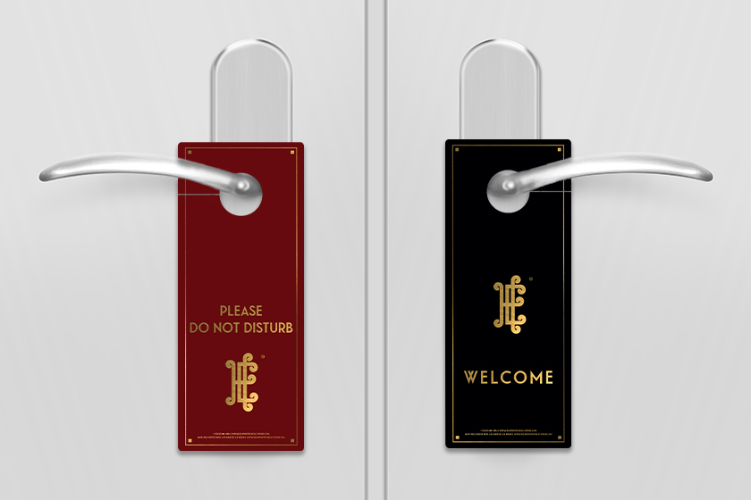 Escape Hotel Do Not Disturb Door Hangers