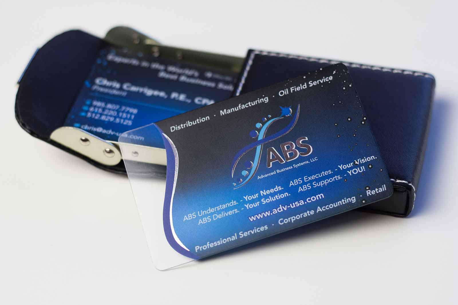 Advanced Business Systems Business Cards