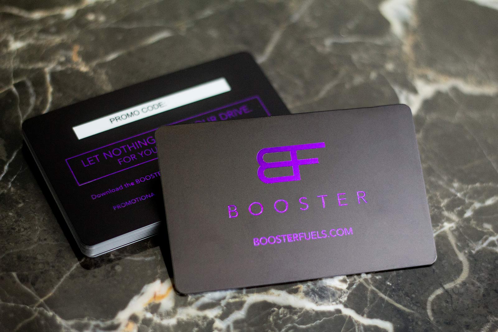 Booster Fuels Promo Cards