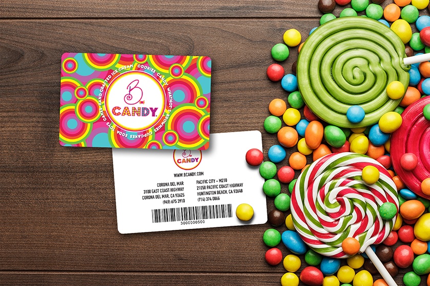 B Candy Gift Cards