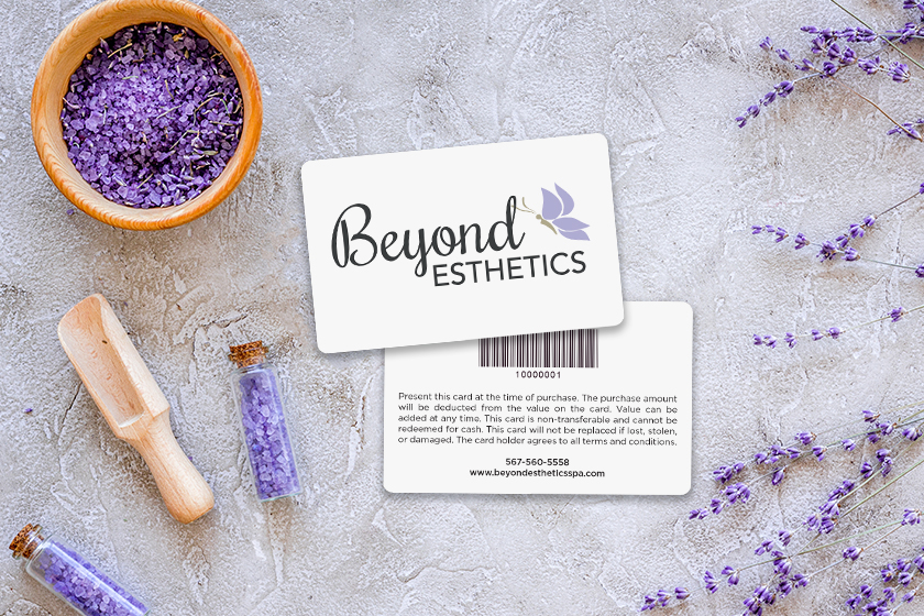 Beyond Esthetics Gift Cards