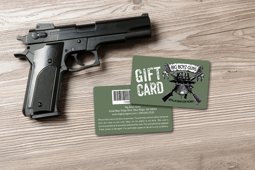 Big Boyz Guns Retail Gift Cards