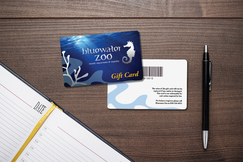 Bluewater Zoo Gift Cards