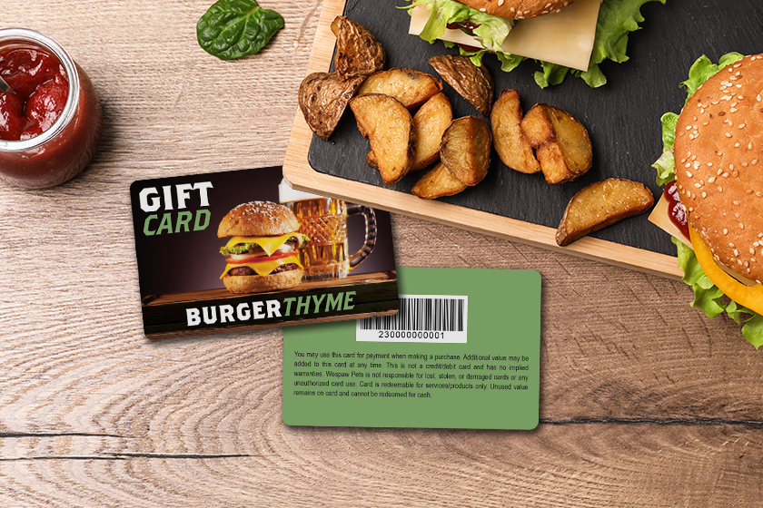 Burger Thyme Restaurant Gift Cards