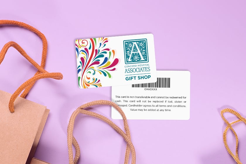 Concord Hospital Associates Gift Shop Gift Cards