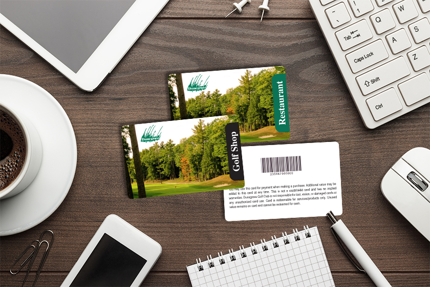 Dunegrass Golf Club Pro Shop and Restaurant Gift Cards