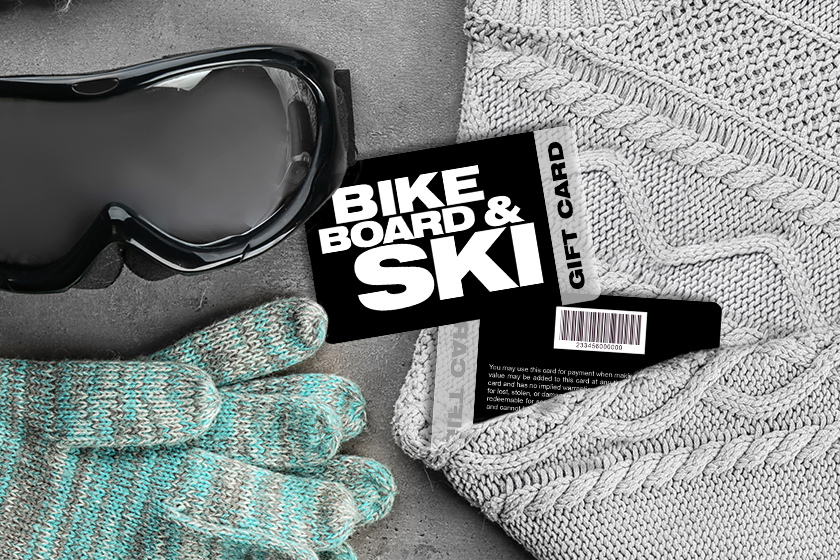 Bike Board & Ski Gift Cards