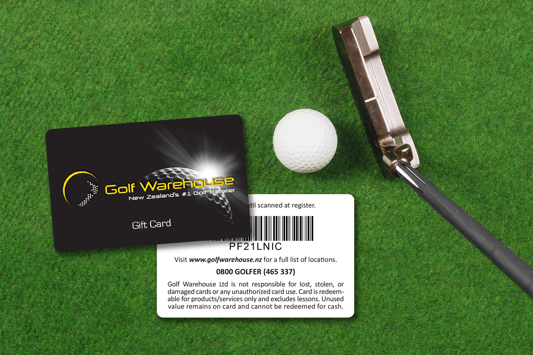 Golf Warehouse Gift Cards