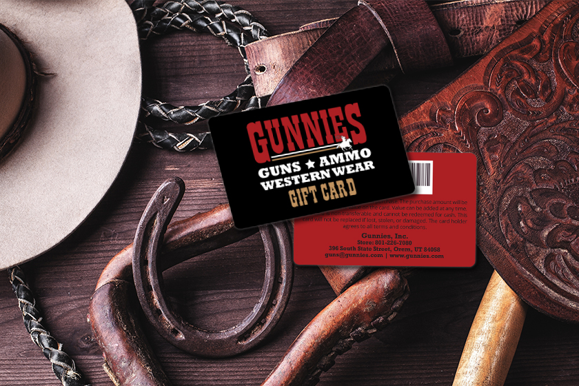 Gunnies Western Wear Store Gift Cards