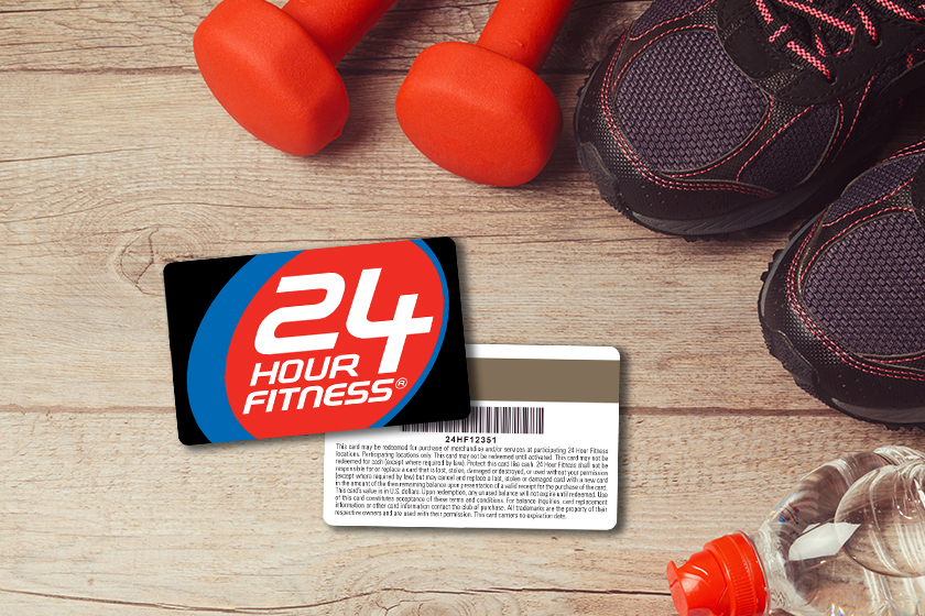 24 Hour Fitness Gift Cards