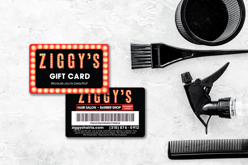 Ziggy's Hair Salon and Barber Shop Gift Cards