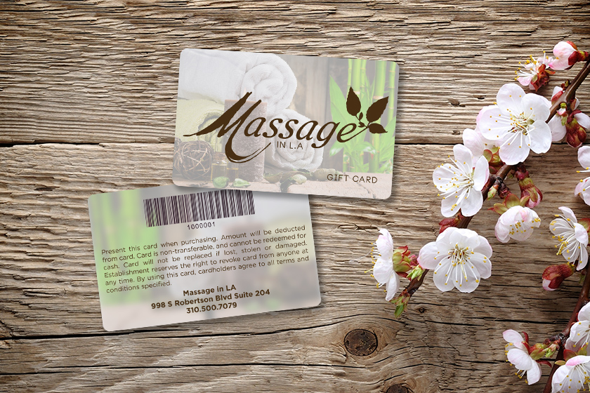 Massage In La T Cards
