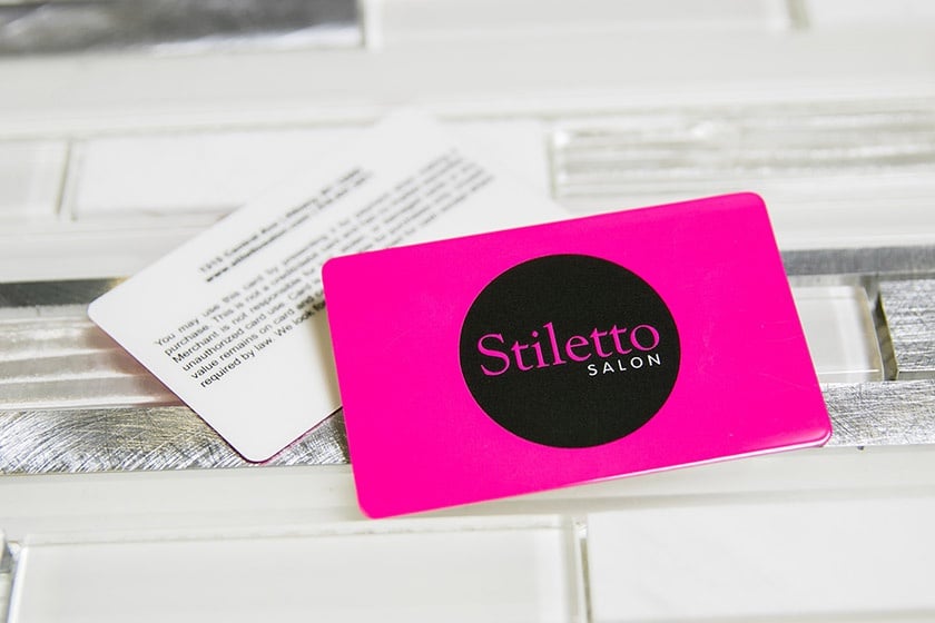 Stiletto Salon Gift Cards