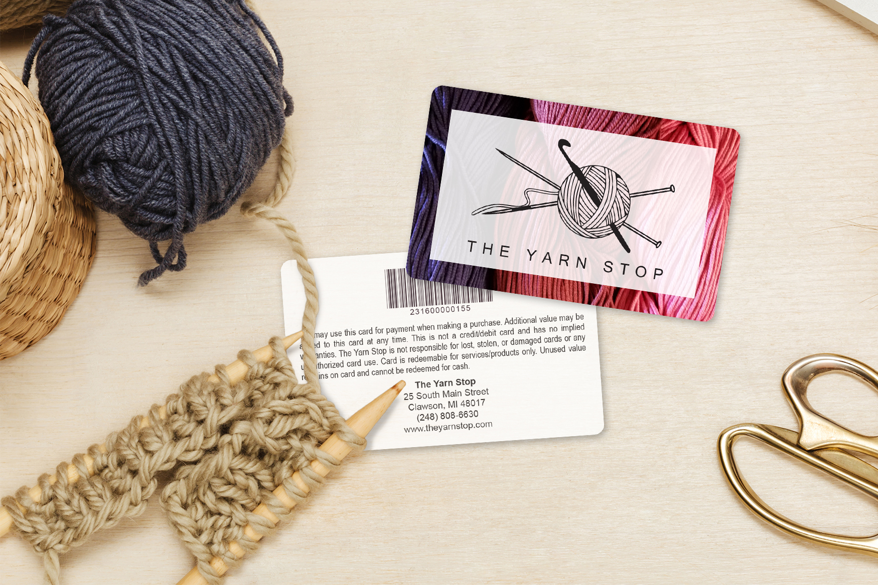 The Yarn Stop Retail Gift Cards