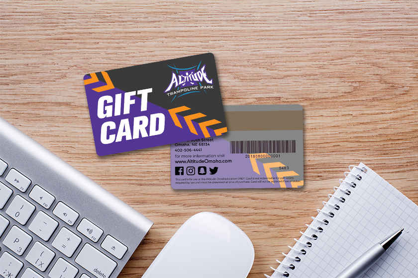 Altitude Trampoline Park Gift Card