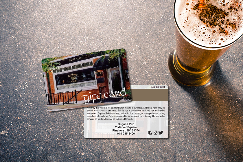 Dugans Pub Gift Cards