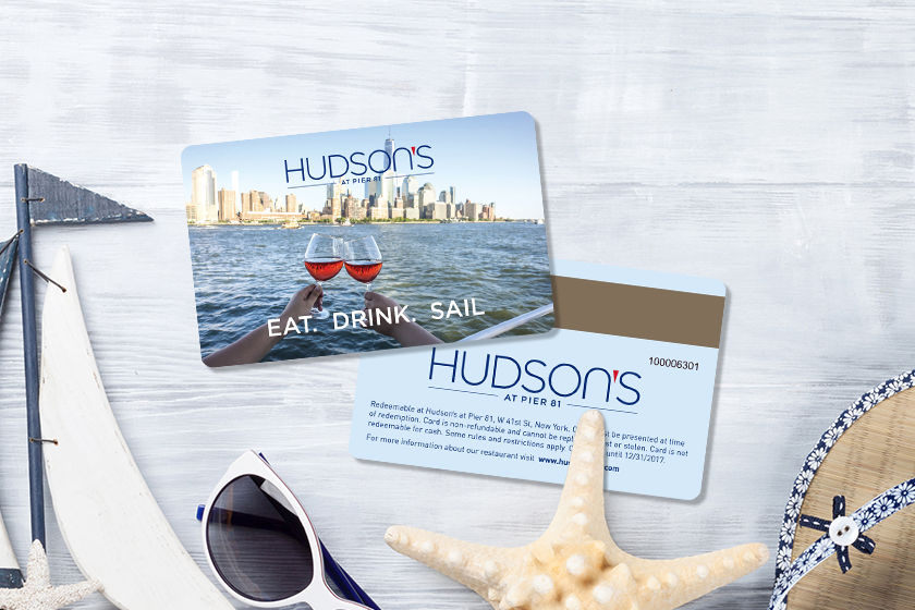 Hudson's At Pier 81 Gift Cards