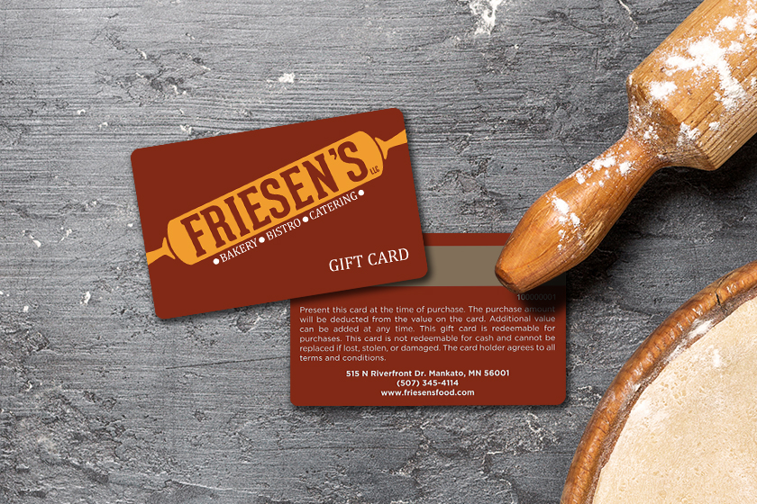 Friesen's Bakery, Bistro, & Catering Gift Cards