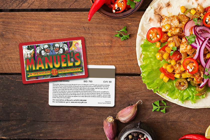 Manuel's Mexican Restaurant Gift Cards