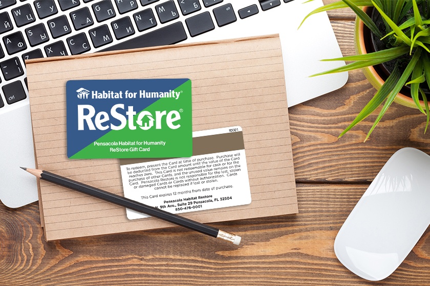 Pensacola Habitat for Humanity ReStore Gift Cards