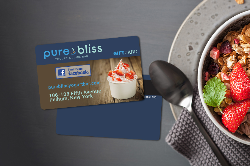 Pure Bliss Yogurt & Juice Bar Gift Cards