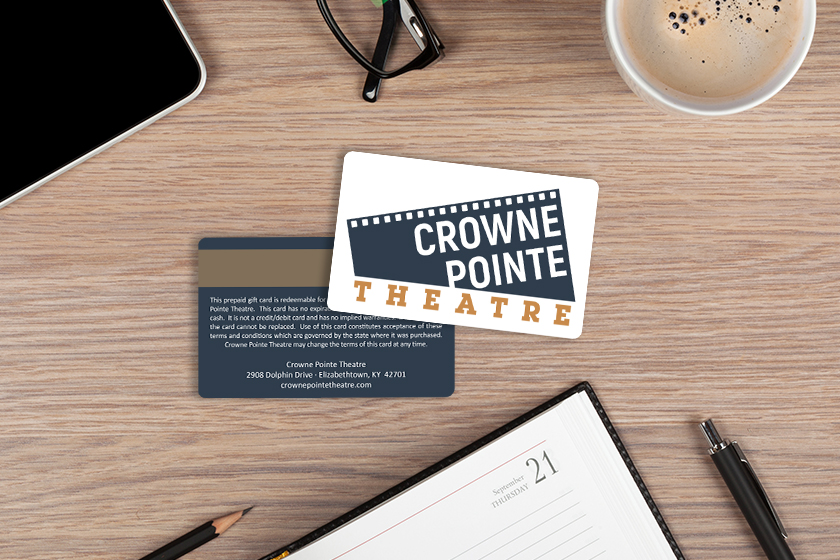 Crowne Pointe Theatre Gift Cards