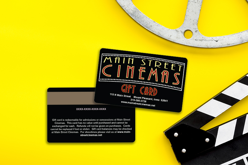 Main Street Cinemas Gift Cards